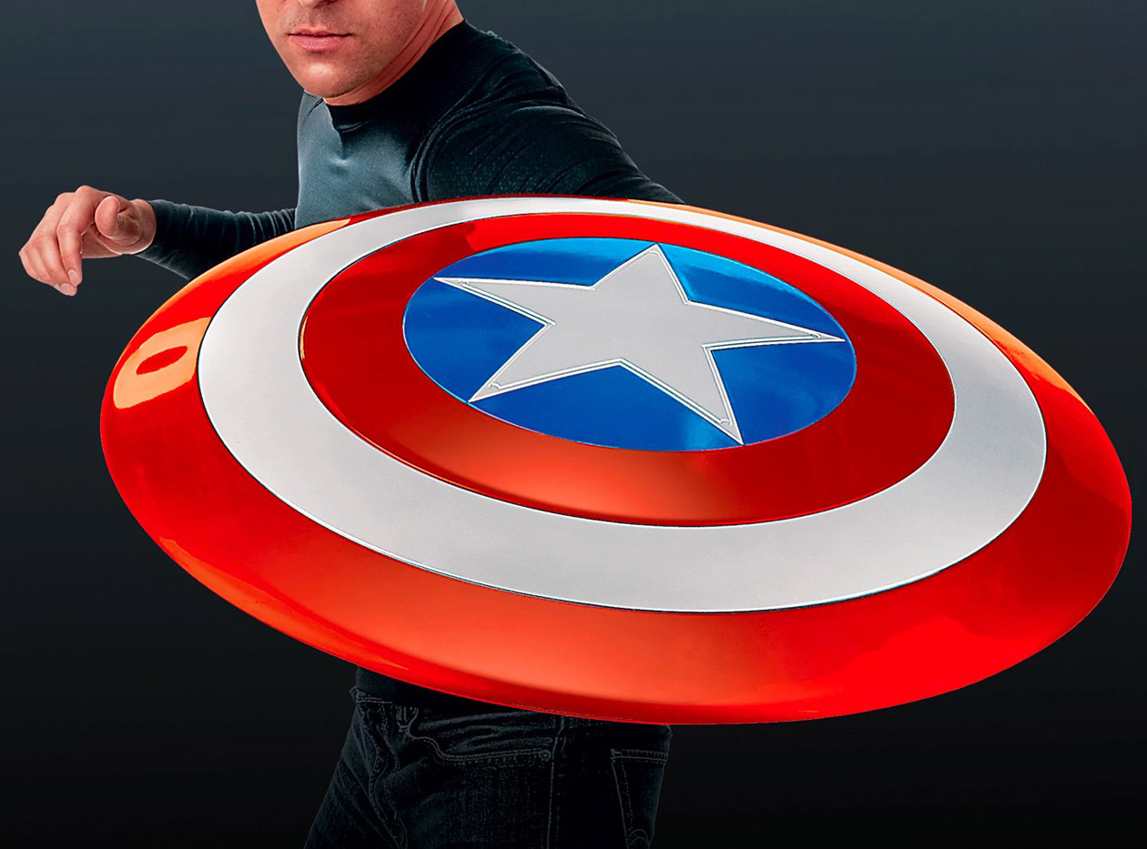 Marvel 80th Anniversary Captain America Shield Replica