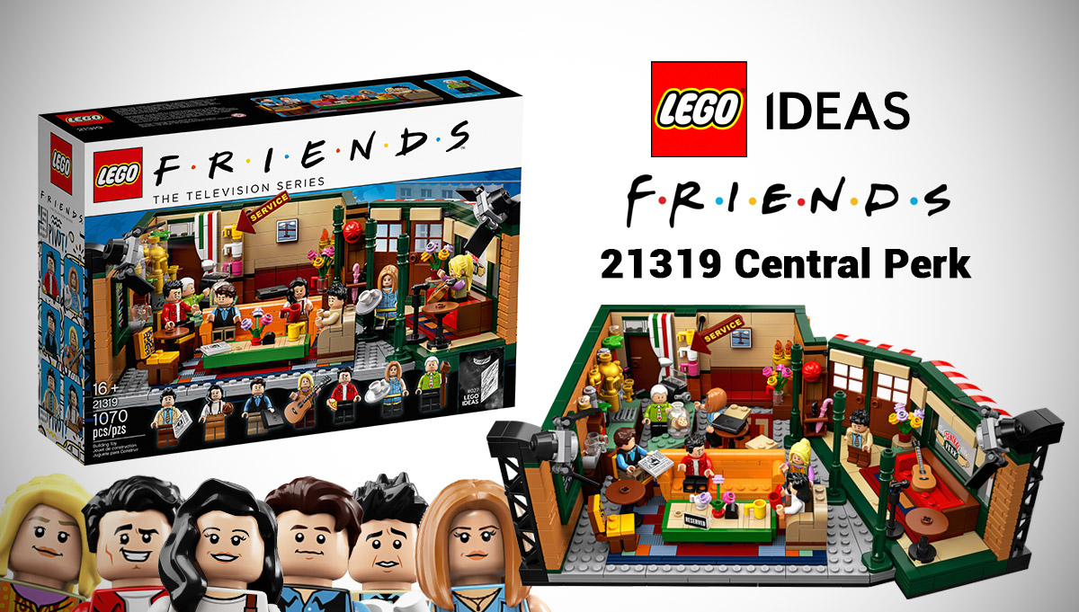 Friends 25th Anniversary Central Perk Lego Set