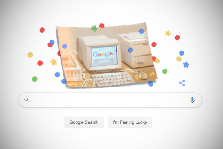 Google 21st Birthday Doodle