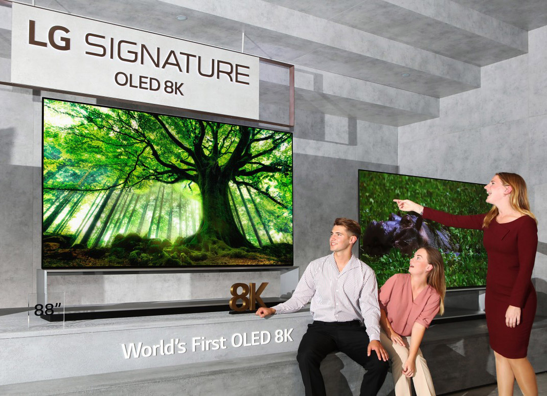 LG Signature OLED 8K TV