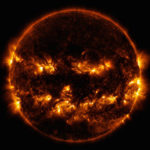 NASA Sun Jack-o-lantern