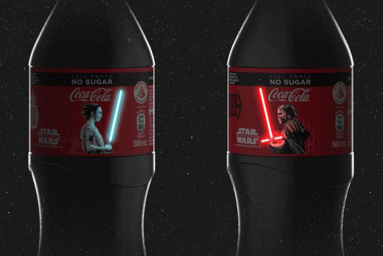 Star Wars Coca-Cola OLED Lightsaber