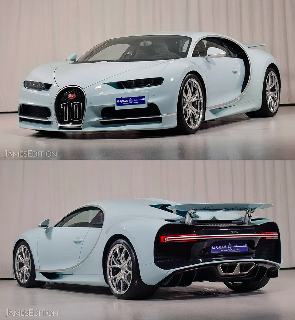 Bugatti Chiron Vainqueur de Coeur
