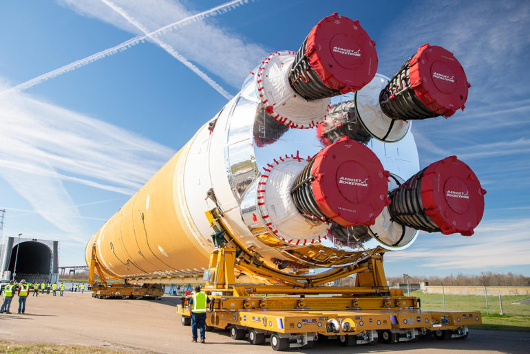 NASA SLS Rocket Core