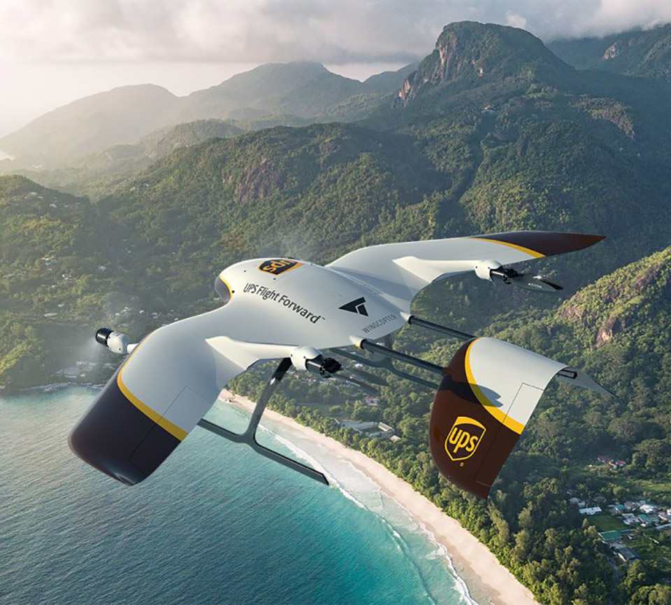UPS Wingcopter Drone
