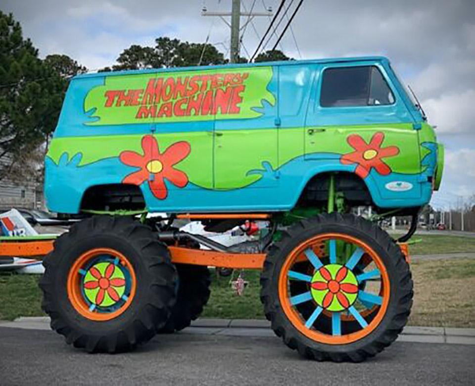 Mystery Machine Monster Truck