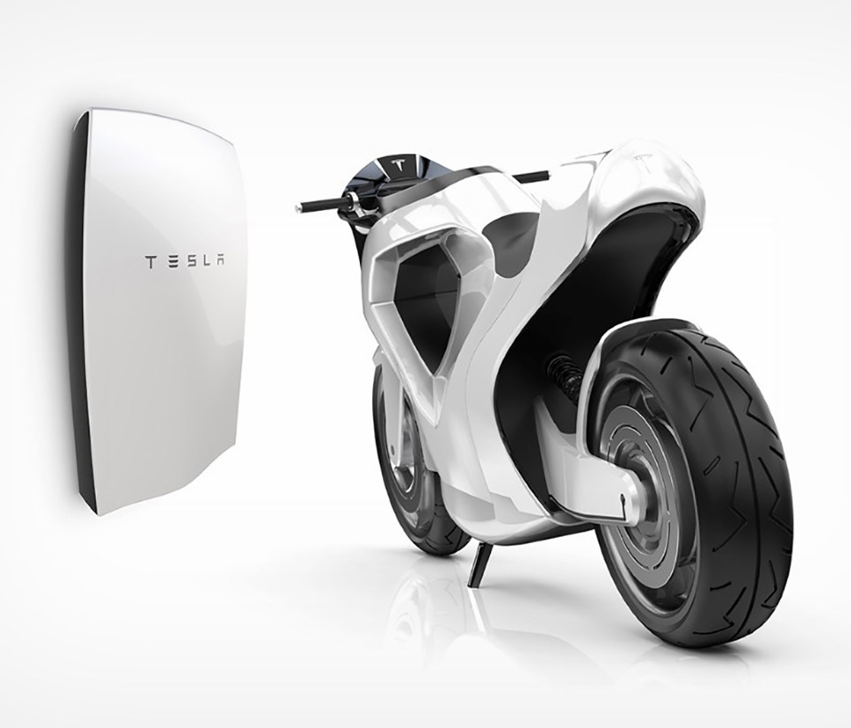 Tesla Electric Motorcycle