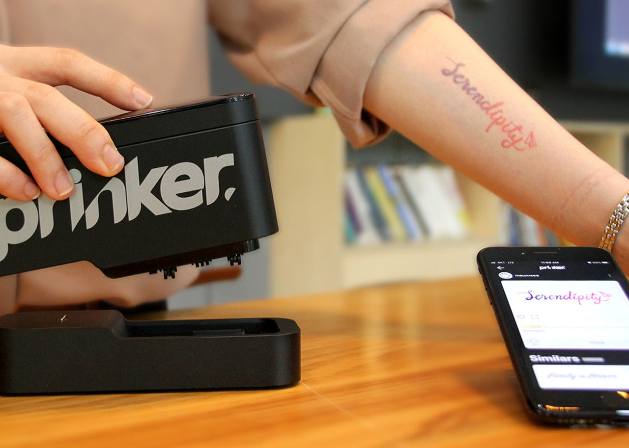 Prinker S Temporary Tattoo Printer