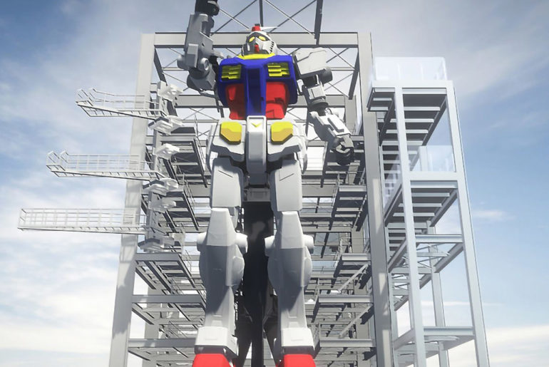 Gundam Robot Yokohama Japan 2020
