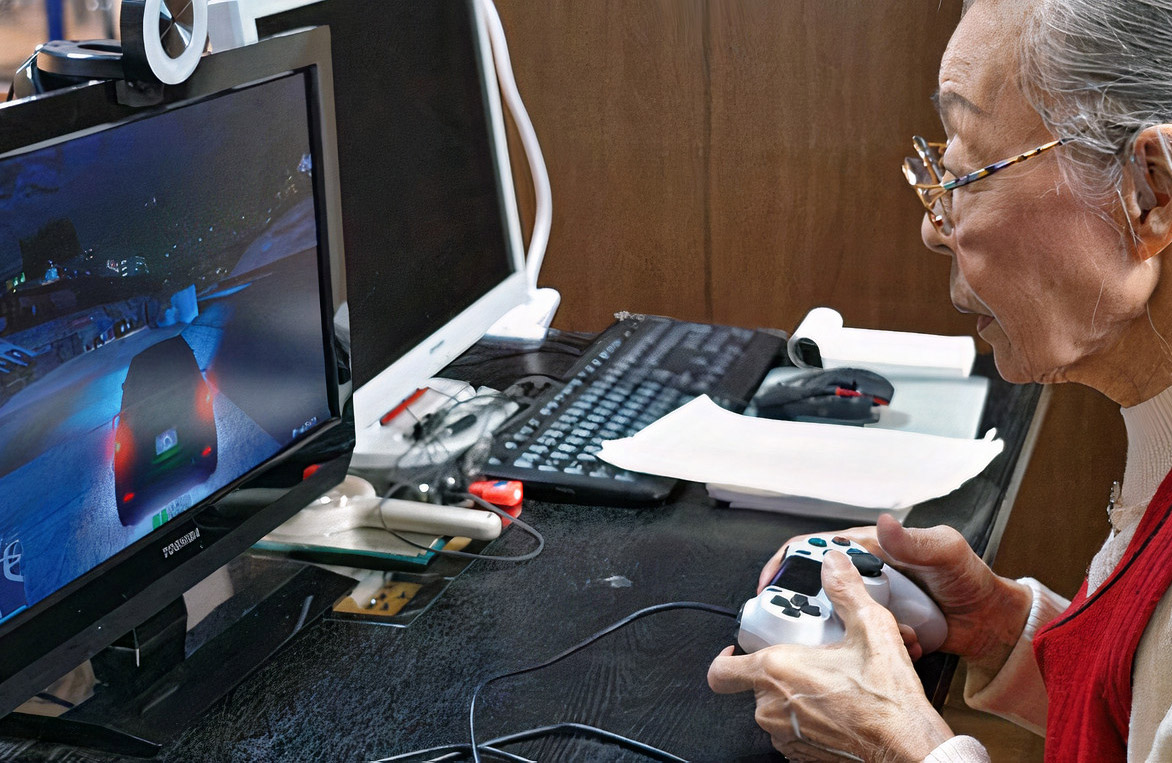 90-Year-Old Gamer Grandma