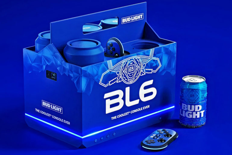 Bud Light BL6 Video Game Console