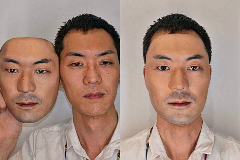 Human Face Mask Kamenya Omoto