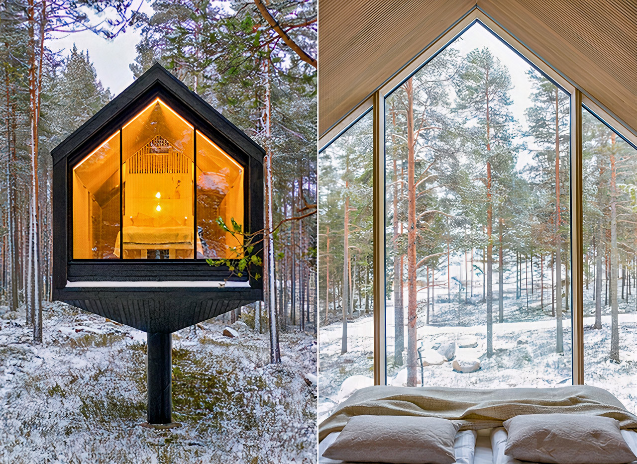Nialiatta Prototype Elevated Cabin Finland