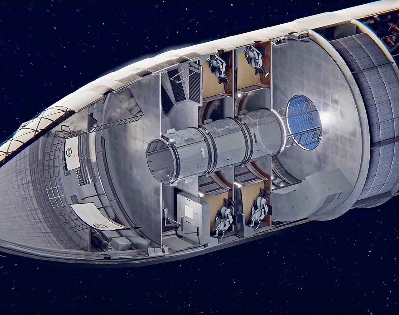 What the Interior of the SpaceX Starship Could Look Like - The Flighter