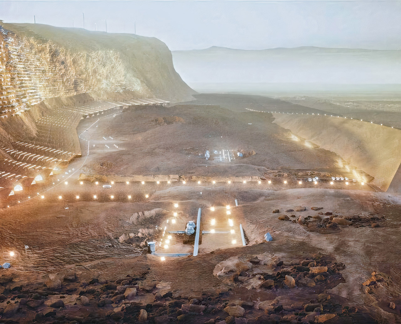 Nuwa Sustainable Mars City