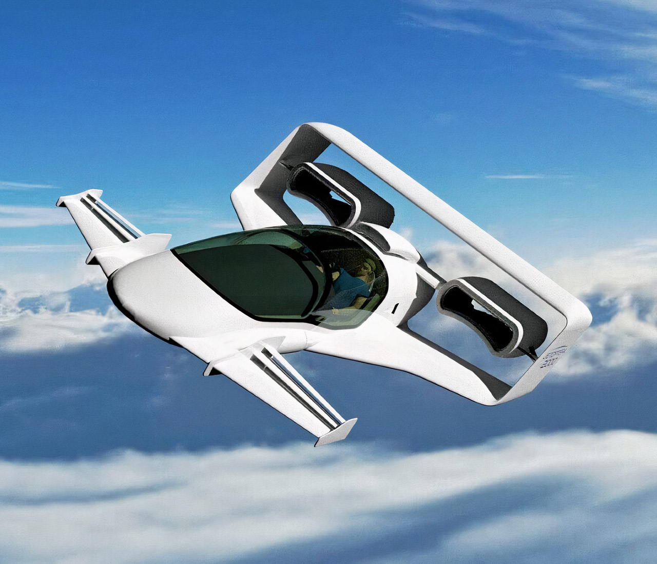 Empresa desenvolve carro voador elétrico sem hélices que utiliza propulsão fluídica