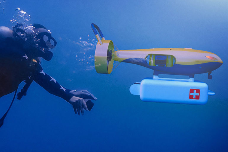 Saver Whale Underwater Drone