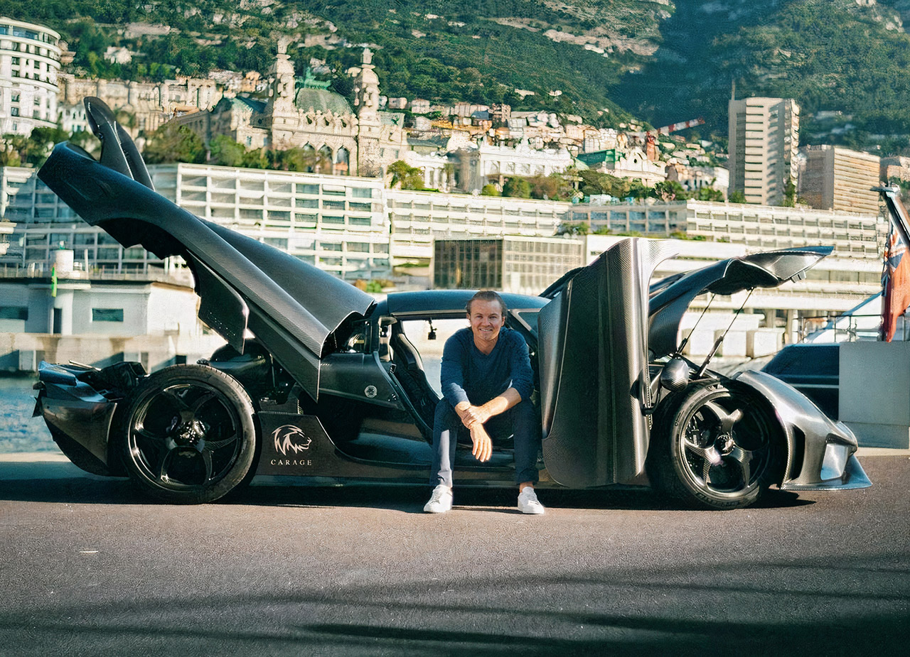 Nico Rosberg Koenigsegg Regera Monaco