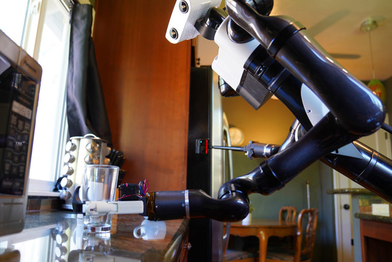 Toyota Research Institute Robot Selfie