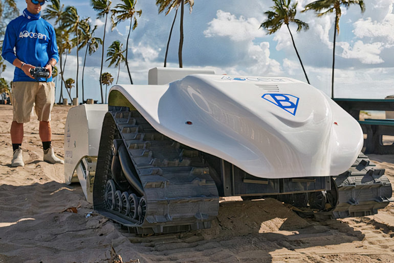 BeBot Beach Cleaning Robot