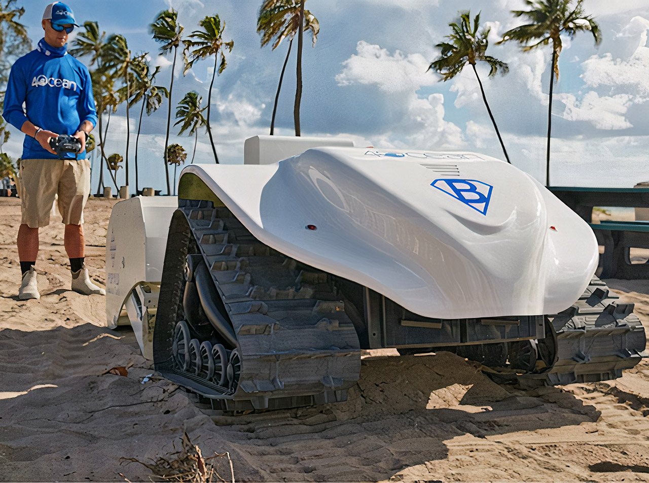 BeBot Beach Cleaning Robot