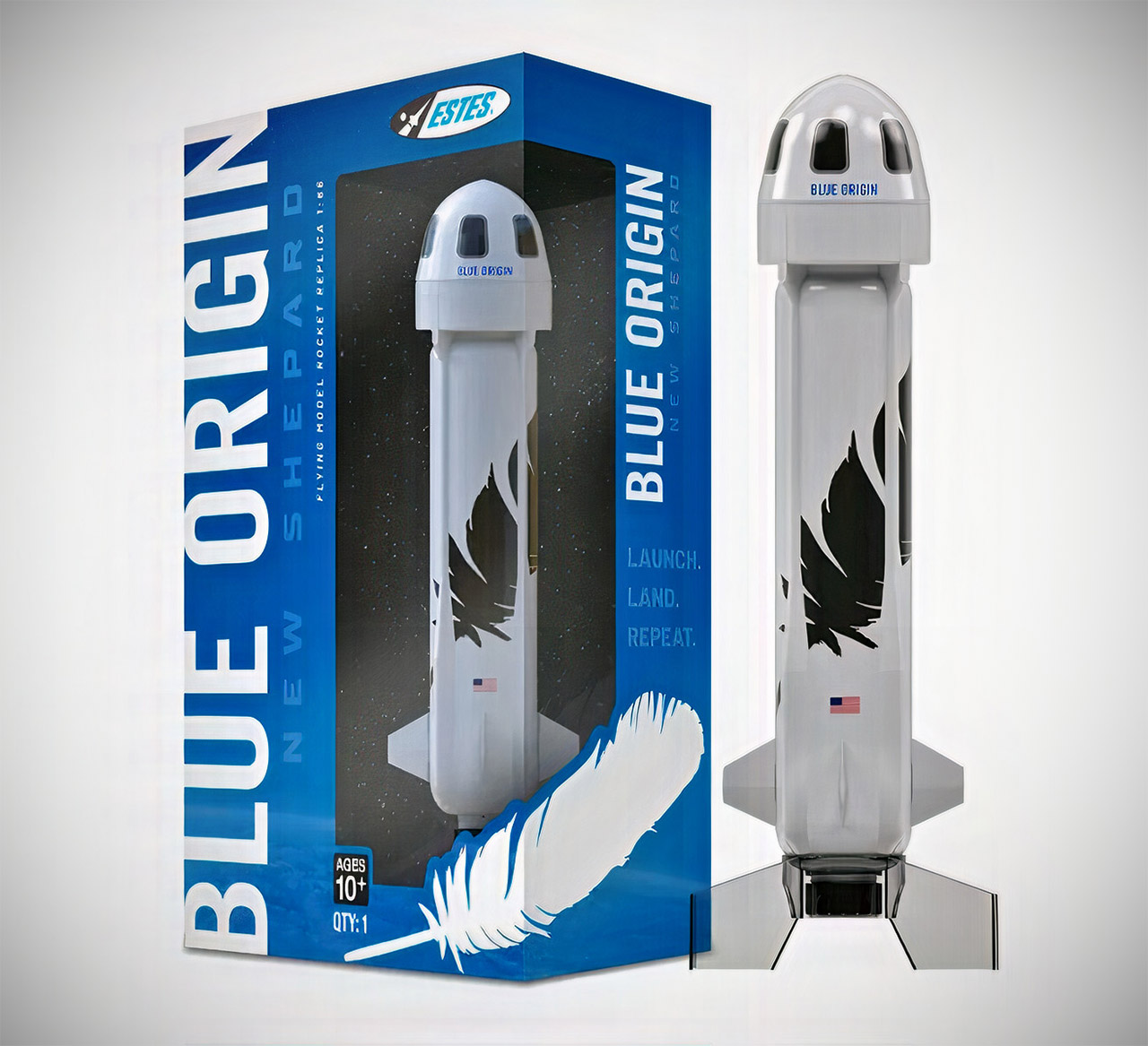 Estes Blue Origin New Shepard Model Rocket
