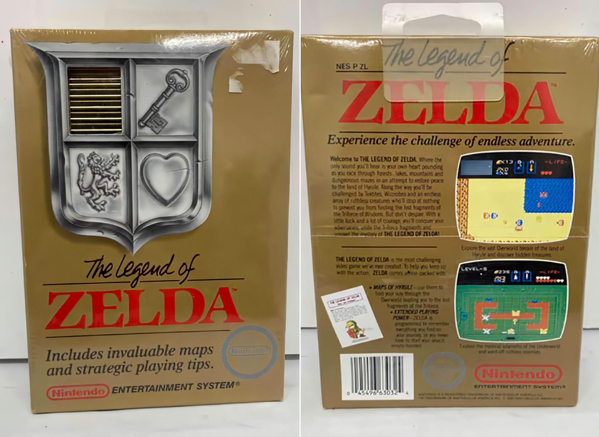 Sealed The Legend of Zelda Nintendo Entertainment System Goodwill