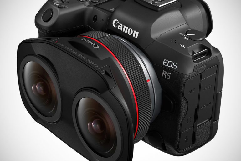 Canon RF5.2mm F2.8L Dual Fisheye Lens VR