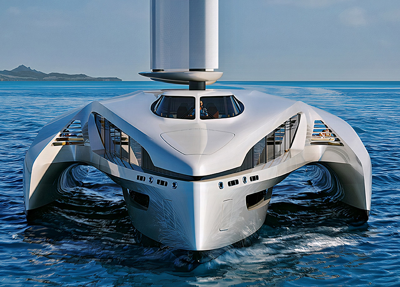 SEAFFINITY Hybrid Trimaran Superyacht