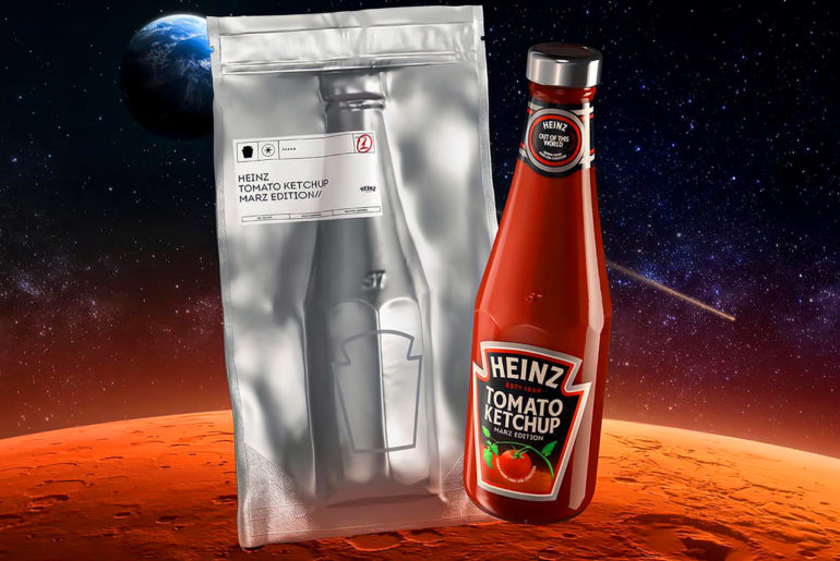 Heinz Tomato Ketchup Marz Edition Mars
