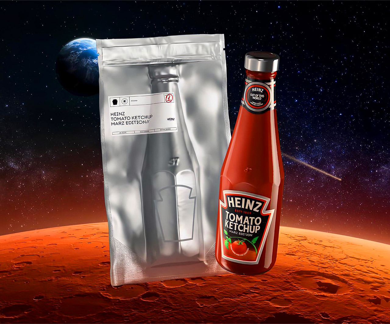 Heinz Tomato Ketchup Marz Edition Mars