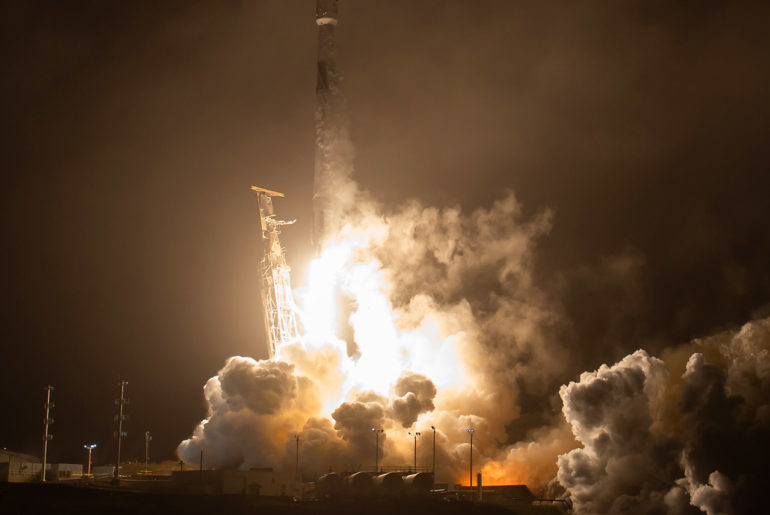 NASA Double Asteroid Redirection Test (DART) SpaceX Falcon 9 Rocket