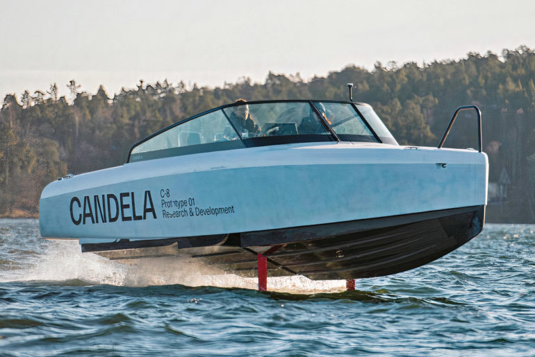 Candela C-8 Electric Hydrofoil Boat