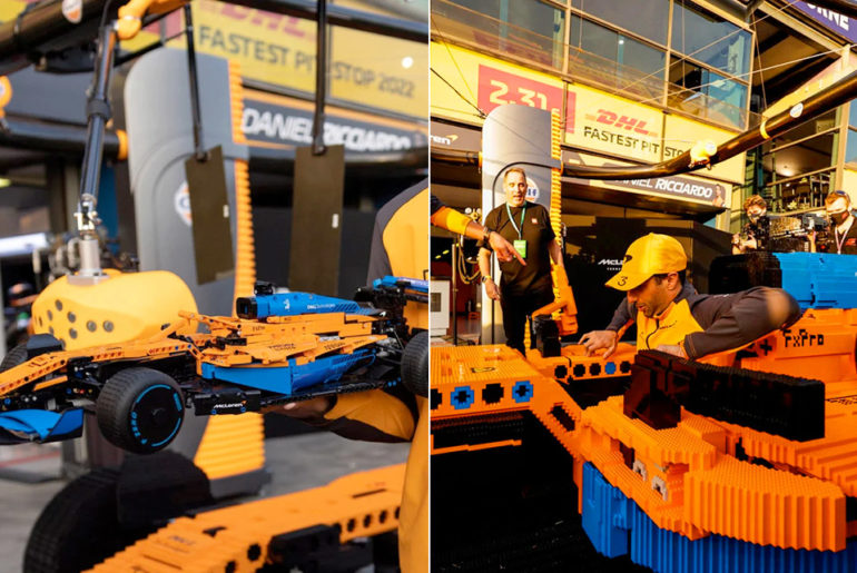 LEGO Life-Sized McLaren F1 Car Australian GP