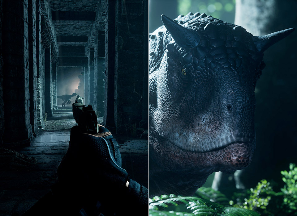 Unreal Engine 5 Game Engine Instinction Dinosaur