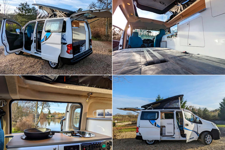 Electric Nissan VX-e Camper Van