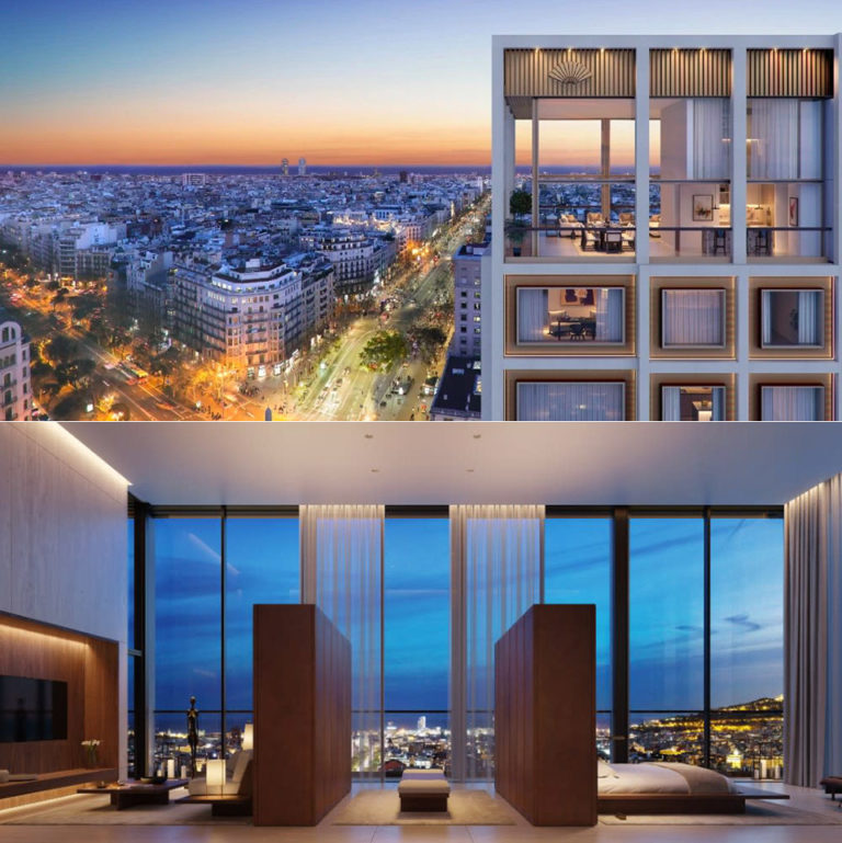 View of Inside a $250-Million Penthouse Apartment in Central Park Tower on NYC ...