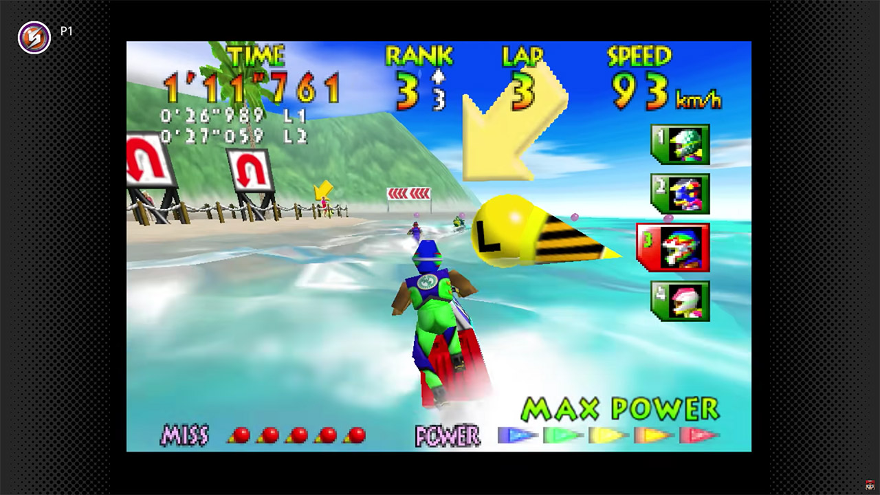 Nintendo Switch Online Wave Race 64
