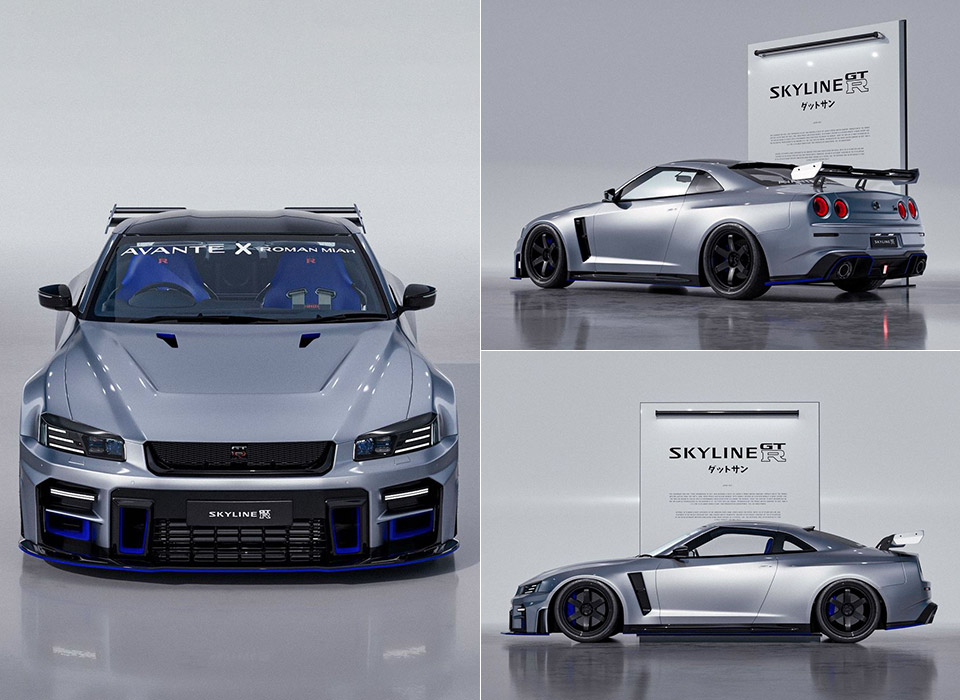 What the Nissan Skyline R36 GT-R Could Look Like - The Flighter