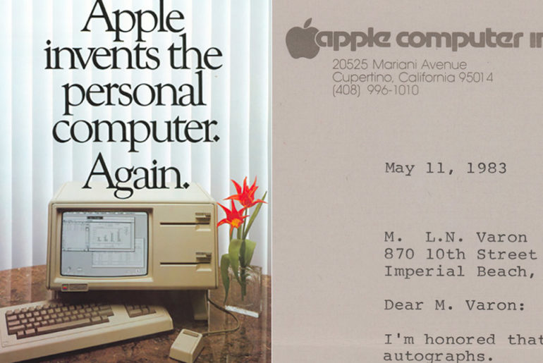 Typed Letter Signed Steve Jobs