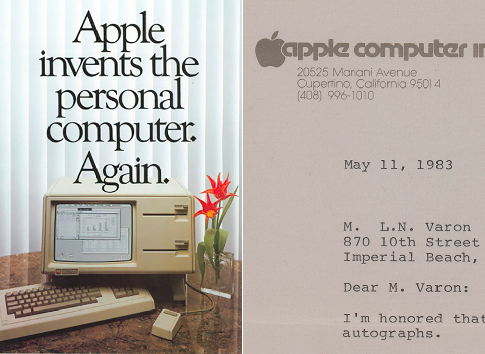 Typed Letter Signed Steve Jobs