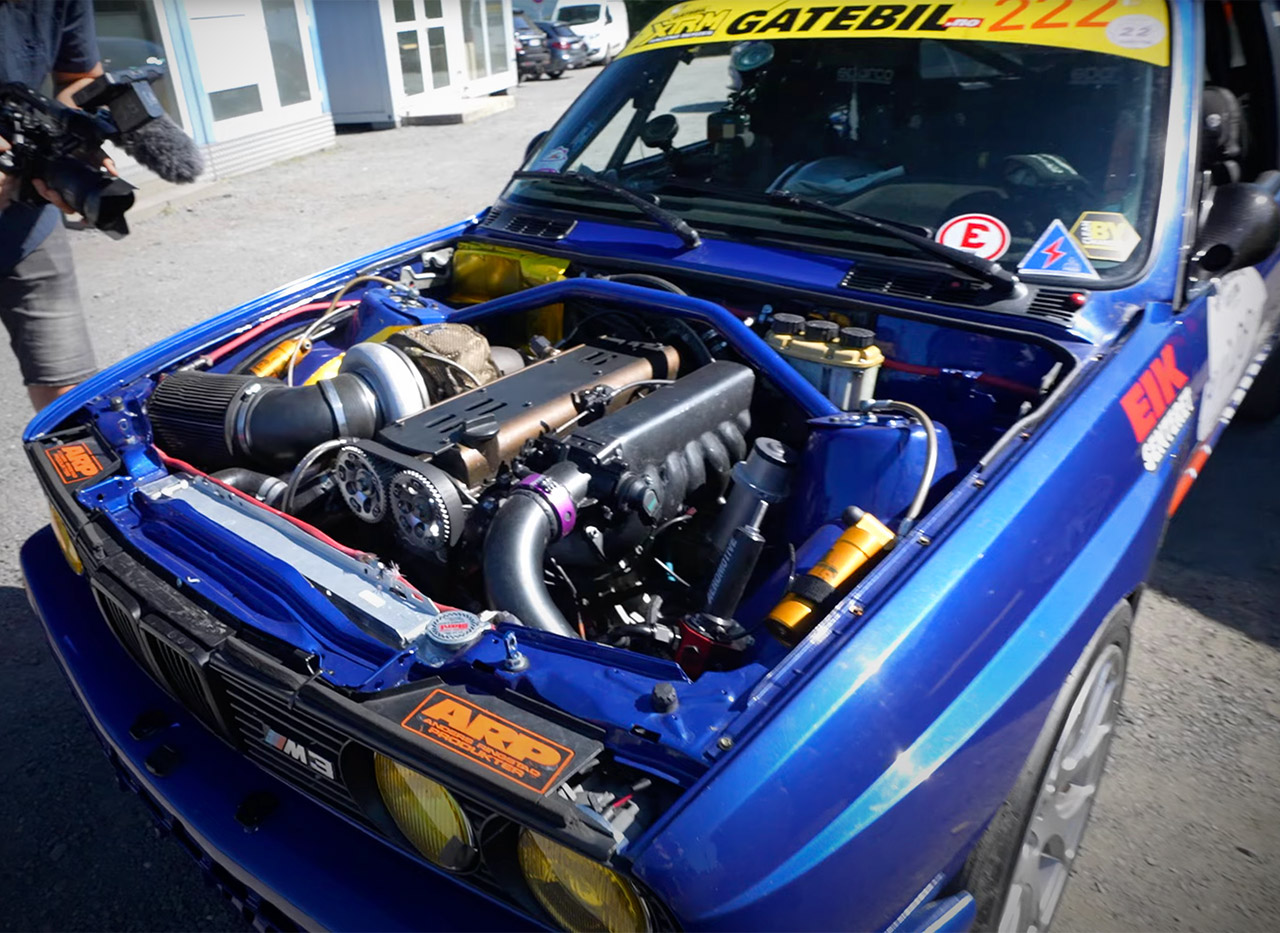 BMW E30 M3 with 2JZ Toyota Supra Engine Swap Making at Least 1,300HP Hits t...