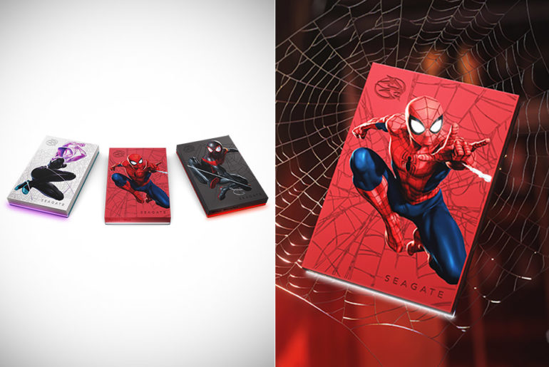 Seagate Spider-Man FireCuda Hard Drives HDD