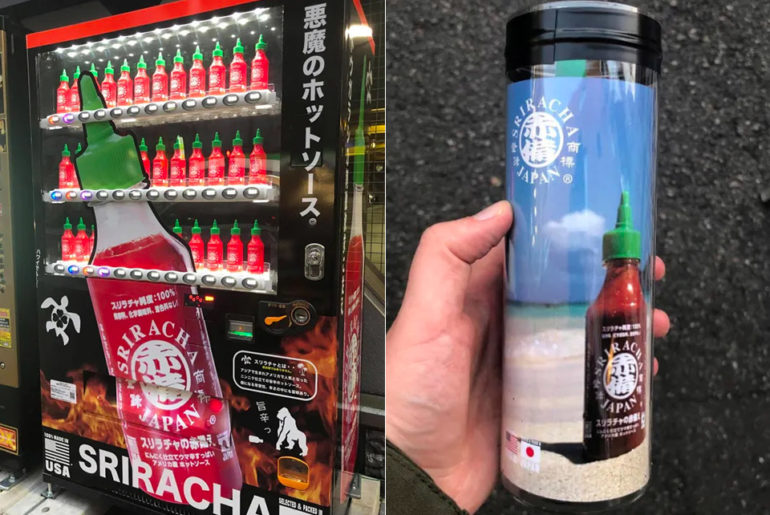 Sriracha Vending Machine