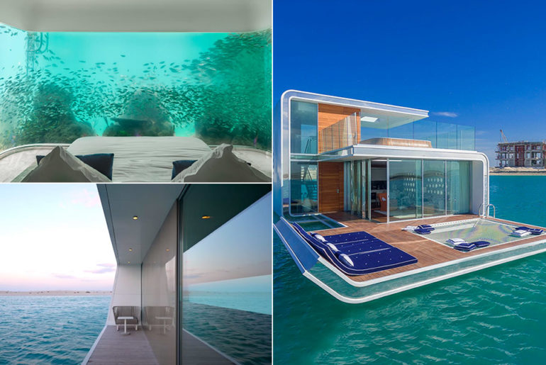 The Floating Seahorse Home Underwater Bedrooms