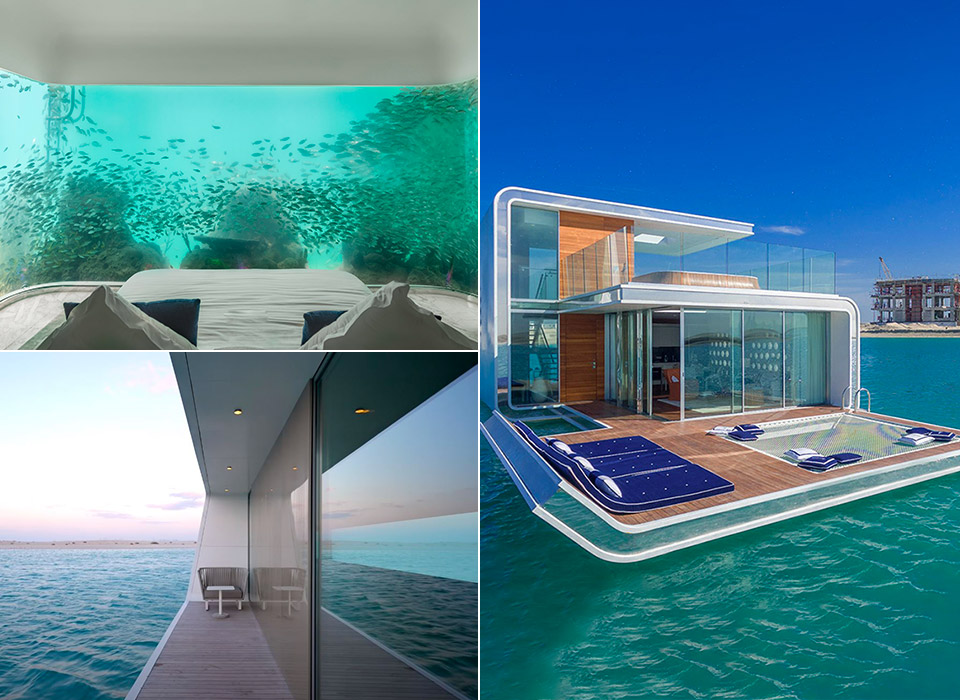The Floating Seahorse Home Underwater Bedrooms