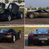 Factory Matte Black Ferrari Enzo