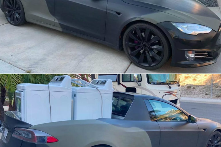 Tesla Model S Pickup Truck