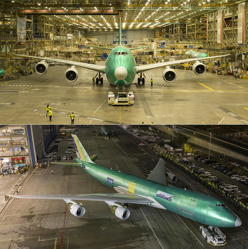 Last Boeing 747 Airplane Atlas Air