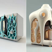 Midjourney AI Antoni Gaudi Home Appliances